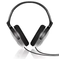 Headphones Stereo TV Philips SHP2500 3.5 mm Silver - Black