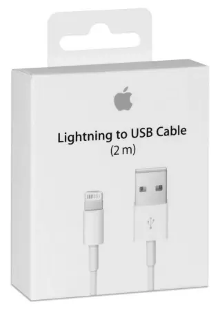 Data Cable Apple for iPhone 5/5S/5C/6 Lightning MD819ZM Original 2m