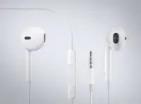Hands Free Stereo Apple Earbuds with 3.5mm jack White MNHF2ZM/A 1.2m