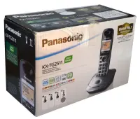 Refurbished Dect/Gap Panasonic KX-TG2511GRT Black