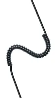 Wired Headset Noozy Black-Silver RJ9 with Microphone for DECT Telephones