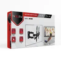 TV Wall Mount Noozy G1403 for 26'' - 75'' VESA from 100x100mm to 400x400mm. Maximum weight capacity 35kg