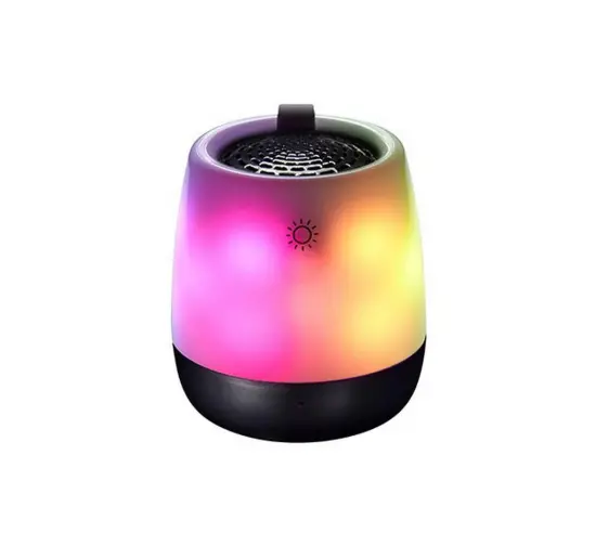 Wireless Speaker Bluetooth Maxton Barva MX680 3W RMS with Built-in Microphone MicroSD AUX-In 3.5mm Jack and 5 lighting modes