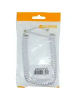 Telephone Cable RJ9 Jasper 2m White
