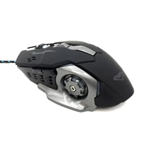 Wired Mouse Media-Tech COBRA PRO BORG MT1119 5 Buttons + Scrolling Wheel Suitable for Lefthanded People