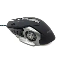 Wired Mouse Media-Tech COBRA PRO BORG MT1119 5 Buttons + Scrolling Wheel Suitable for Lefthanded People