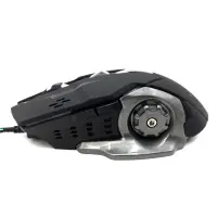 Wired Mouse Media-Tech COBRA PRO BORG MT1119 5 Buttons + Scrolling Wheel Suitable for Lefthanded People