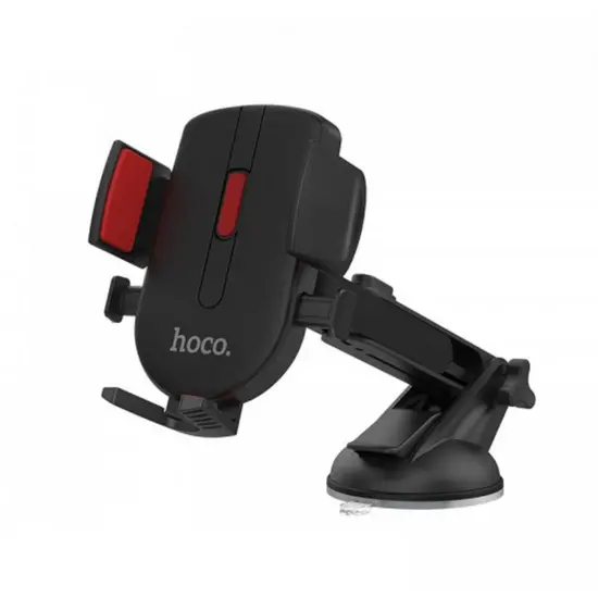 Car Mount Hoco. CAD01 Easy-lock 360 Rotate Black - Red