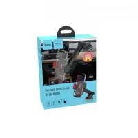 Car Mount Hoco. CAD01 Easy-lock 360 Rotate Black - Red