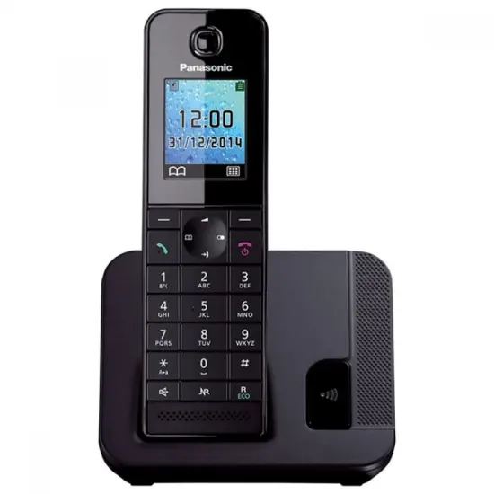Refurbished Dect/Gap Panasonic KX-TGH210GRB Black