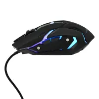 Wired Gaming Mouse Noozy GM-32 6D with 6 Buttons, 3200 DPI and Mousepad