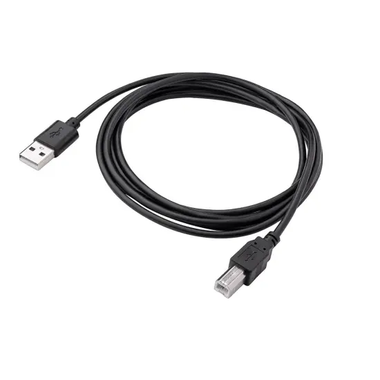 USB Data Akyga AK-USB-04 Cable A Male to USB-B Male Black 1.8m