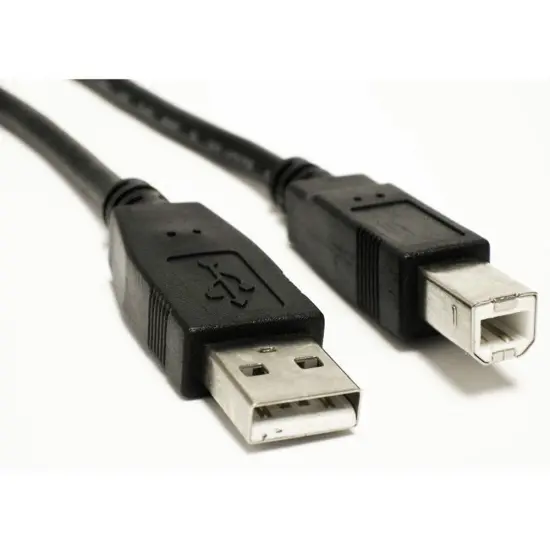 USB Data Akyga AK-USB-18 Cable A Female to USB-B Male Black 5m