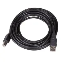 USB Data Akyga AK-USB-18 Cable A Female to USB-B Male Black 5m