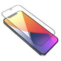 Tempered Glass Hoco Shatterproof Ultra-Fine Edge A19 Fullscreen Full Screen HD 9H for Apple iPhone 12 Pro Max Black