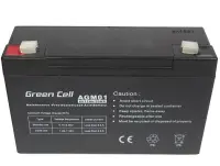 Battery for UPS Green Cell AGM01 AGM (6V 12Ah) 1.84kg 151mm x50mm x 94mm