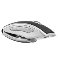 Wireless Mouse Hoco DI03 1200 DPI 2.4G 3 Buttons Foldable. Black-Silver