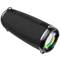 Wireless Speaker Hoco HC2 Xpress TWS Black V5.0 2x5W 2400mAh IPX5 Built-in Microphone FM USB AUX Port Micro SD and LED Light