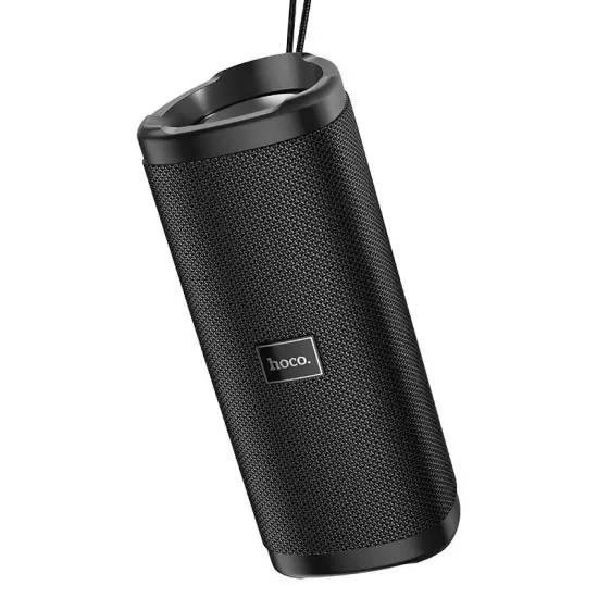 Wireless Speaker Hoco HC4 Bella TWS Black V5.0 2x5W, IPX4, Microphone, FM, USB & AUX Port, Micro SD