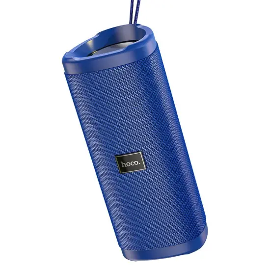 Wireless Speaker Hoco HC4 Bella TWS Blue V5.0 2x5W IPX4 Built-in Microphone FM USB & AUX Port Micro SD