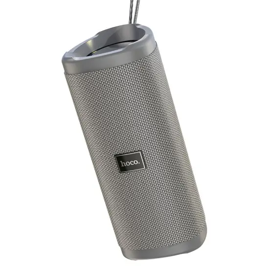 Wireless Speaker Hoco HC4 Bella TWS Gray V5.0 2x5W IPX4 Built-in Microphone FM USB & AUX Port Micro SD