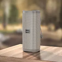 Wireless Speaker Hoco HC4 Bella TWS Gray V5.0 2x5W IPX4 Built-in Microphone FM USB & AUX Port Micro SD