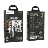 Bluetooth Hands Free Hoco RT07 Bluetooth V.5.0 With Vibrationand multi pairing Black