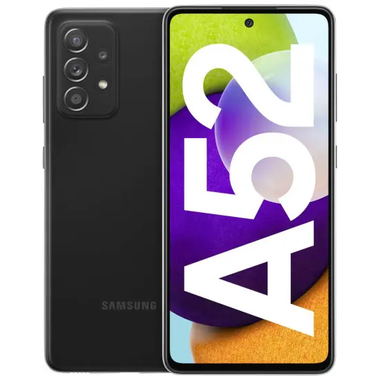 Samsung SM-A525F/DS Galaxy A52 Dual Sim 6.5" 4G 8GB/256GB NFC Black NON EU
