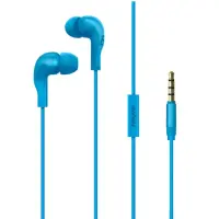 Hands Free Energizer CIA5 Stereo 3.5mm Blue with Micrphone and Operation Control Button 1.1m