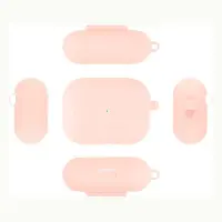Silicone Case Goospery for Airpods Pro Pink with Hook
