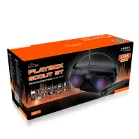 Wireless Bluetooth Speaker Media-Tech Playbox Scout MT3171 8W RMS, AUX-IN, 3.5mm, BT 5.0, USB, Micro SD,  Coloured Illumination