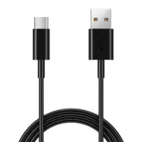 Data Cable Ancus Flow E44 USB toUSB-C 2.0A 480Mbps Data Transfer Black 1m