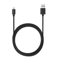 Data Cable Ancus Flow E44 USB σε Lightning 2.0A Data Transfer 480Mbp Black 1m