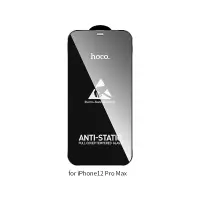 Tempered Glass Hoco A27  Anti-Static Dustproof 0.33mm 2.5D για Apple iPhone 12 Pro Max Black