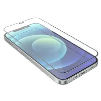 Tempered Glass Hoco A27 Anti-Static Dustproof 0.33mm 2.5D για Apple iPhone 12 mini Black