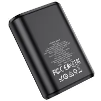 Power Bank Hoco Q3 Mayflower 10000mAh PD20W + QC3.0 Mini Size USB-C Output and USB-A Output Black