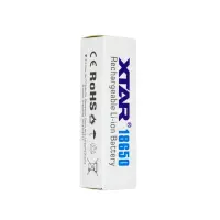 Rechargable Ιndustrial Τype Βattery Xtar 18650 Li-ion 3.6V 3300mAh with Protection