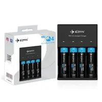 EiZfan Pro Q4 3.6V Battery Charger with 4 Position LED Indication