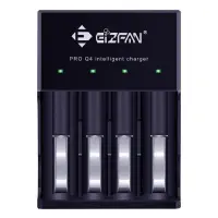 EiZfan Pro Q4 3.6V Battery Charger with 4 Position LED Indication