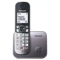 Refurbished Dect/Gap Panasonic KX-TG6851GRM with Large White and Speaker Phone Grey