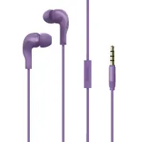 Hands Free Energizer CIA5 Stereo 3.5mm Purple with Micrphone and Operation Control Button 1,1m