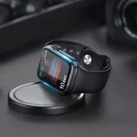 Tempered Glass Hoco A29 0.33mm 9H 3D Hot bending 40mm for iWatch Series4/5/6/SE Black