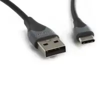 Connection Cable Energizer Bicolor 2.0A USB-A to USB-C Black 1.2m