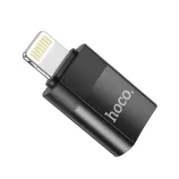 Hoco UA17 Lightning Adapter in USB-C Support 2A charging and data transfer functions Black