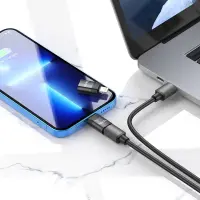 Hoco UA17 Lightning Adapter in USB-C Support 2A charging and data transfer functions Black