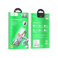 Tempered Glass Hoco A28 Anti-fingerprint 0.33mm για Apple iPhone 13/ iPhone 13 Pro/ iPhone 14 Black