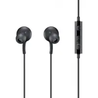 Hands Free Stereo Samsung 3.5mm with Microphone and Power Button 1.2m Black