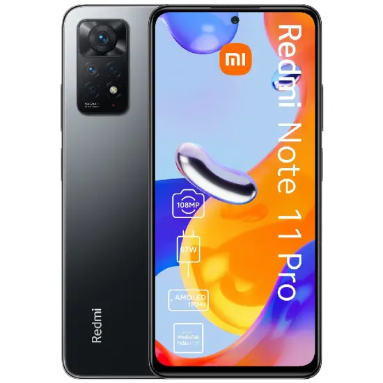 Xiaomi Redmi Note 11 Pro 5G Dual Sim 6.67" 6GB/128B NFC IP53 2201116SG Grey