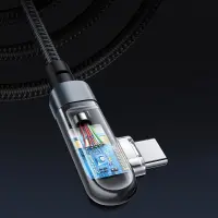 Data Cable Acefast C5-03 Braided USB-C to USB-C 5A 100W 2m Black
