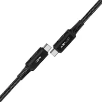 Data Cable Acefast C4-03 USB-C to USB-C Braided 5.0A 100W 2m Black